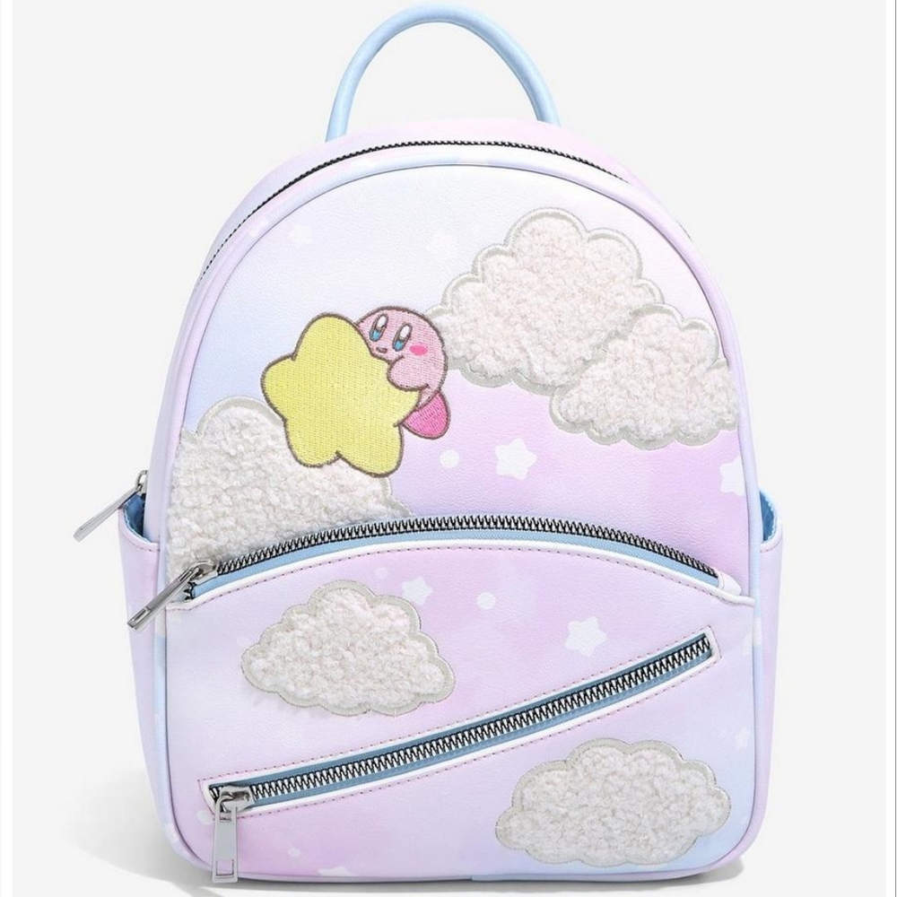 Nintendo Kirby Warp Star Soaring Mini Backpack, NWT